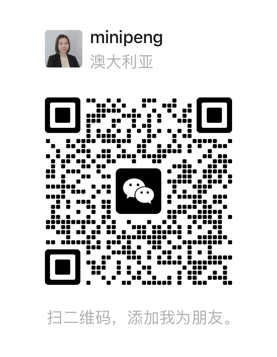 Mini Peng WeChat QR code